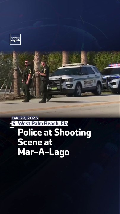Police At Shooting Scene At Mar-A-Lago