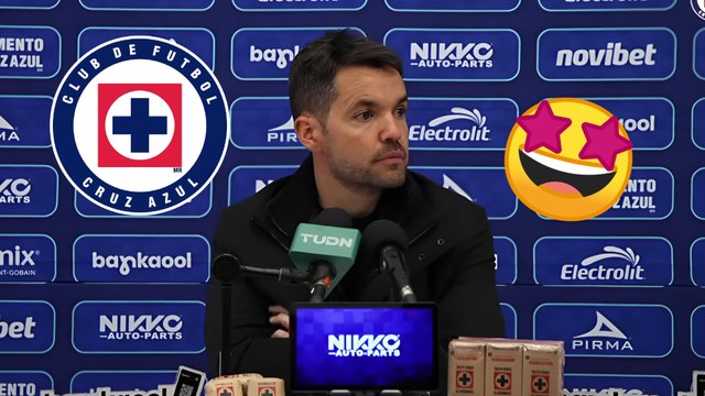 Nicolás Larcamón celebra el triunfo de Cruz Azul sobre Chivas: Nos deja buenas sensaciones