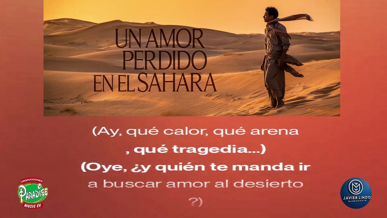 UN AMOR PERDIDO EN EL SAHARA AUTOR JAVIER LINDO M.