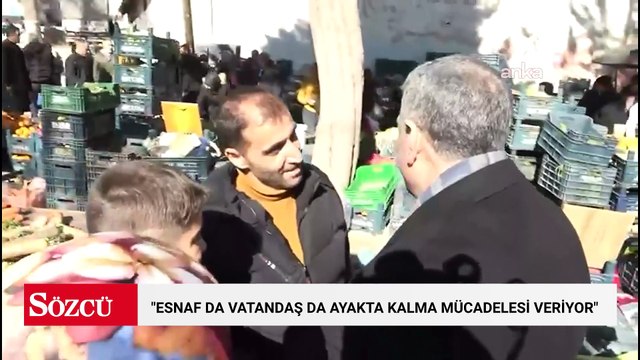 CHP'li Erol: Pazarın dili nettir; esnaf da vatandaş da ayakta kalma mücadelesi veriyor