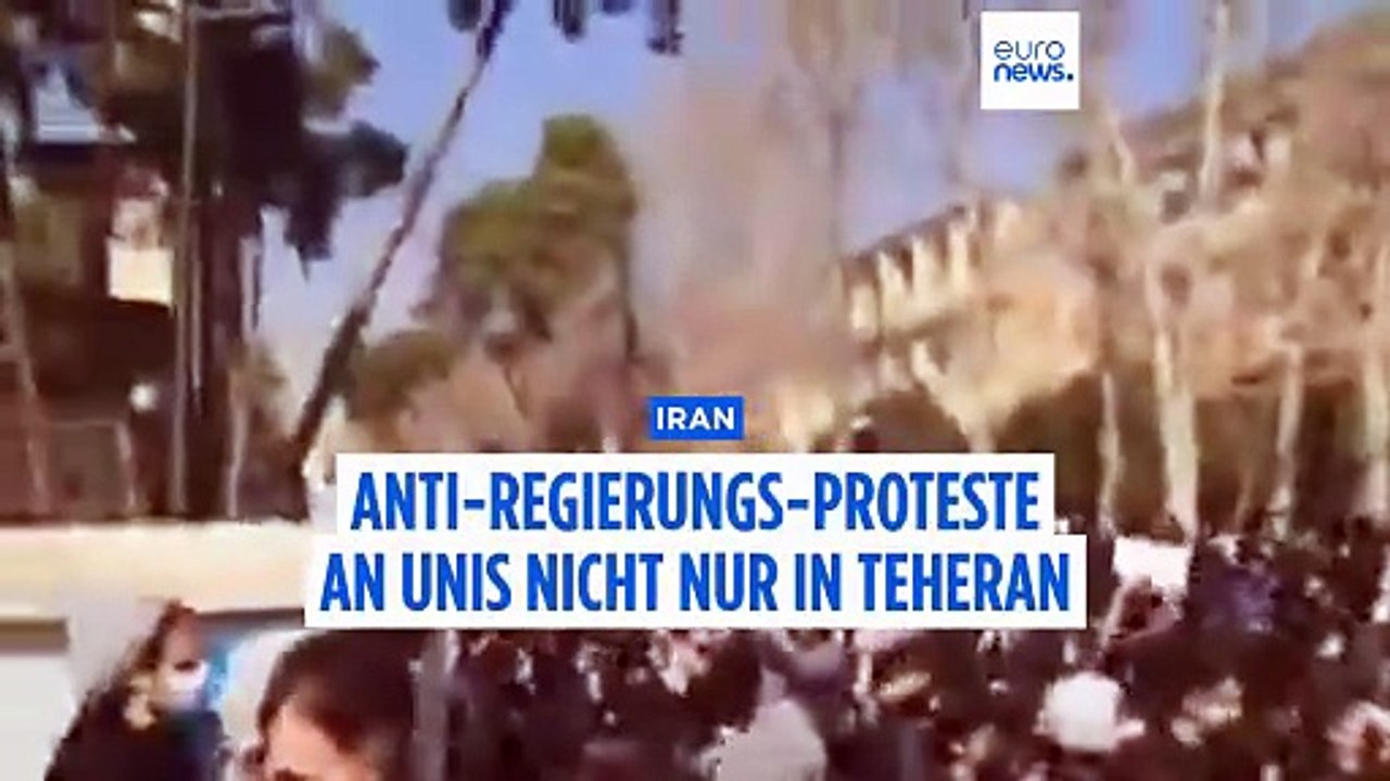 Proteste an Teherans Unis - verstärktes US-Militär vor Irans Küste