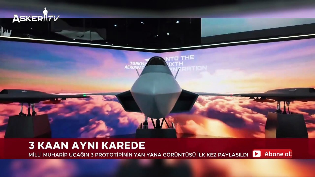 KAAN’da Yeni Aşama Üç Prototip İlk Kez Aynı Karede