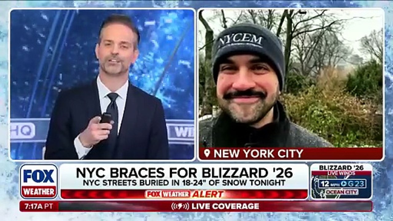 Avant une violente tempête qui approche, le maire de New York, Zohran Mamdani, a déclaré l’état d’urgence et instauré une interdiction de circuler : Les rues, autoroutes et ponts seront fermés