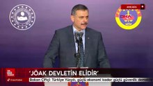Bakan Çiftçi: Türkiye Yüzyılı, güçlü ekonomi kadar güçlü güvenlik demektir