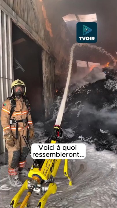 L’avenir des pompiers est assuré par ce petit robot ! ❤️👨‍🚒