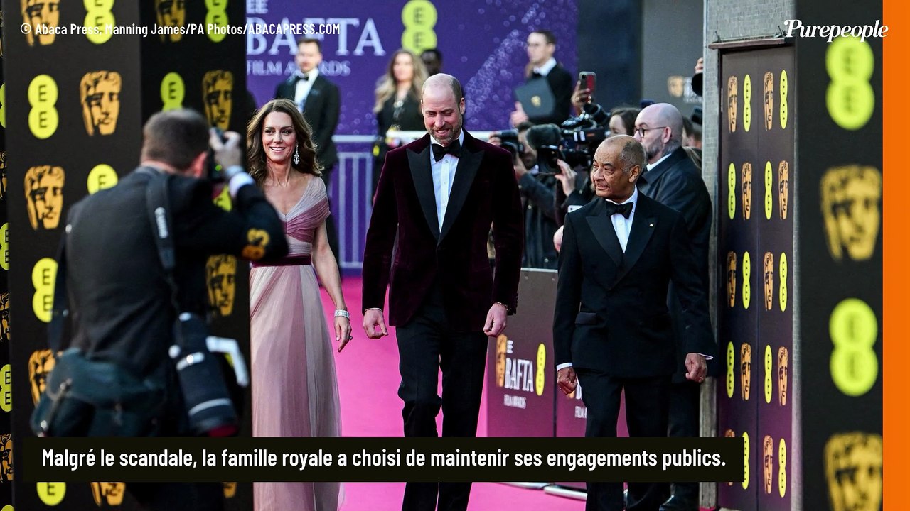 Aux BAFTA 2026, Kate Middleton rayonne en robe rose recyclée : le prince William à ses côtés dans un contexte délicat pour la famille royale