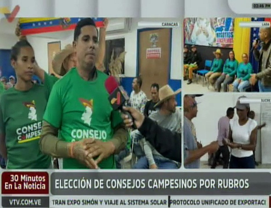 Caracas | Consejo campesino realiza elecciones municipales de sus voceros por rubros