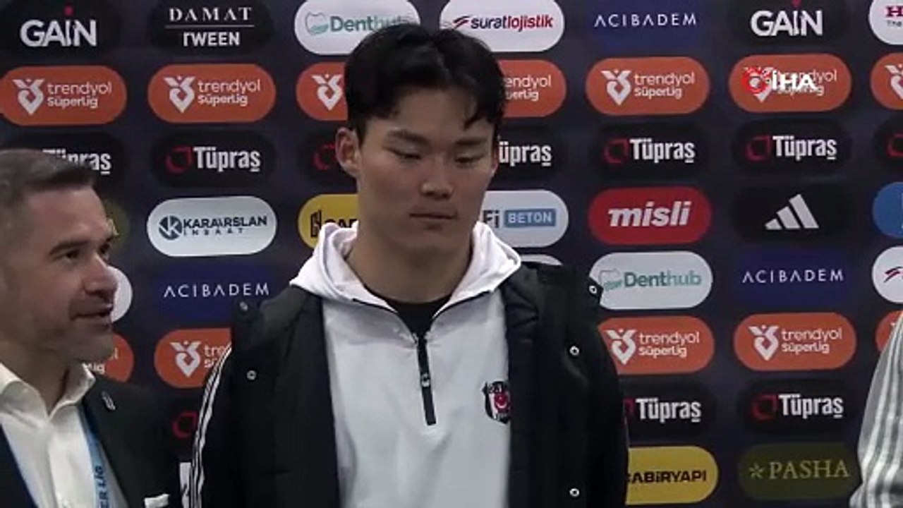 Hyeon-Gyu Oh: "Beşiktaş’a gelmeden önce her maç gol atacağımı hayal ediyordum" | Ajansspor | IHA