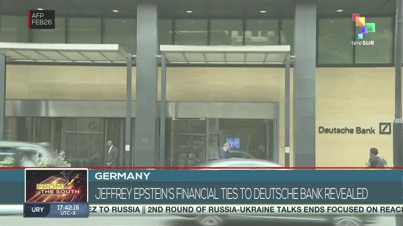 Germany | Jeffrey Epstein’s financial ties to deutsche bank revealed