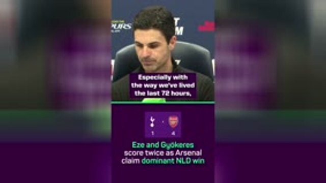 Derby delight for Arsenal and Mikel Arteta