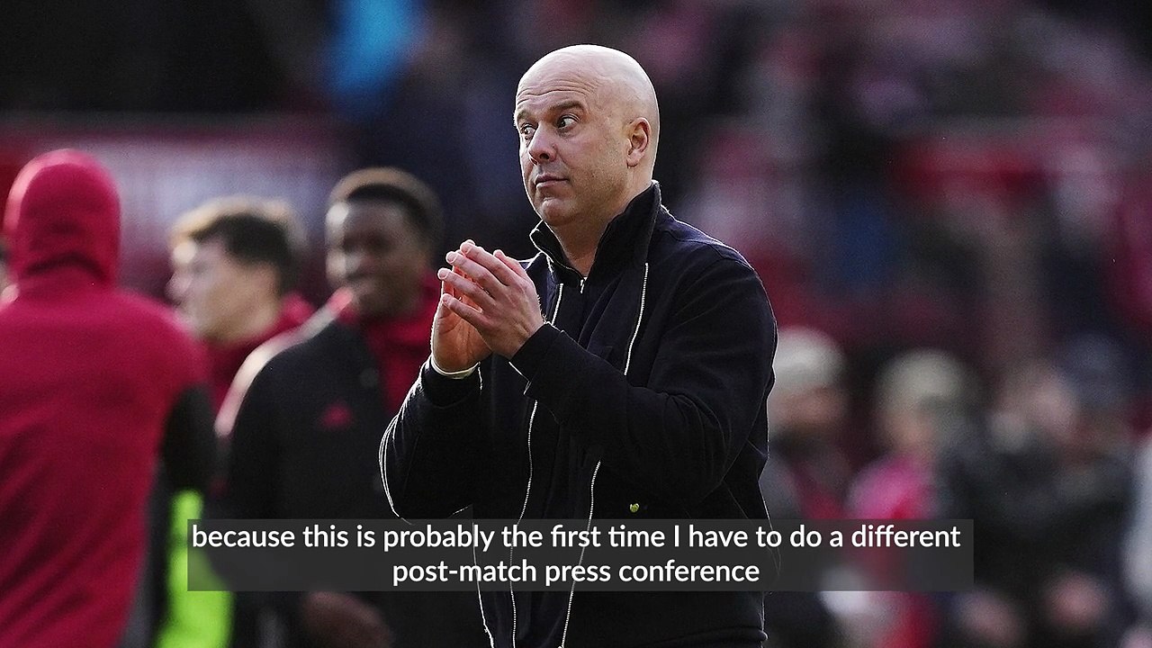 Arne Slot admits Liverpool ‘got more than we deserved’ in win over Forest