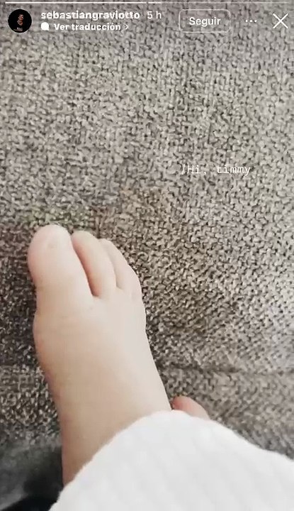 El emotivo encuentro de Sebastián Graviotto, el ex de Juana Repetto, con su hijo Timoteo