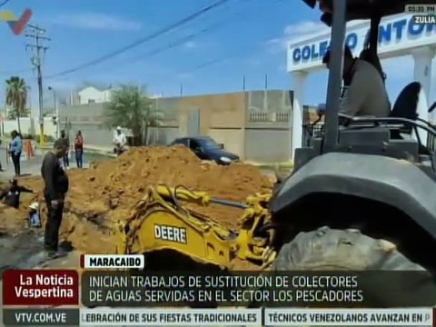 Zulia | Inician trabajo de sustitución de 80 metros lineales de colectores de aguas servidas
