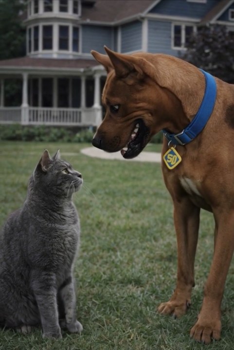Zaffiro… pensaci tu! 🐾🐕