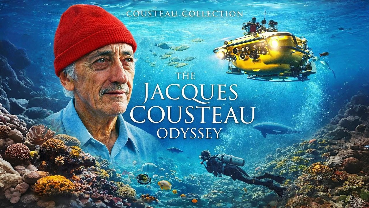 El Mundo Submarino de Jacques Cousteau -- EPI 1. Tiburones EN ESPAÑOL HD