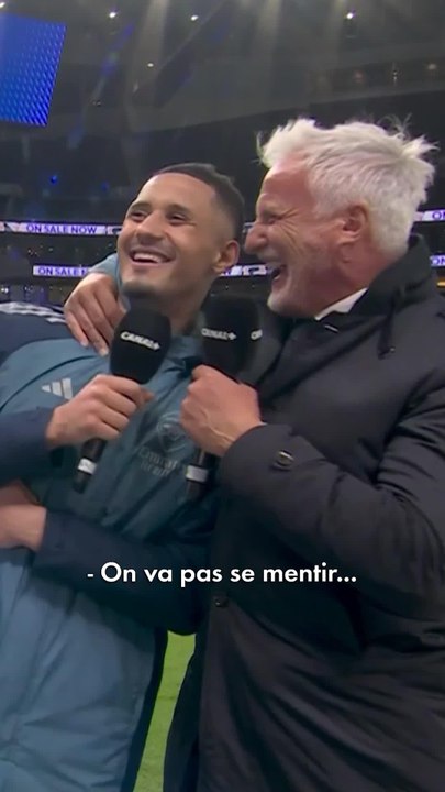 Saliba "est chaud" pour la course au titre🔥