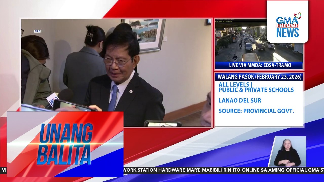 Sen. Lacson – Pipirma ako sa resolusyon ng Minority Bloc na nagsasabing idaan sa local court sakaling muling maglabas ng arrest warrant ang ICC | Unang Balita