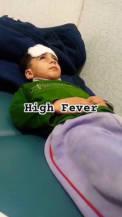 high fever my kid