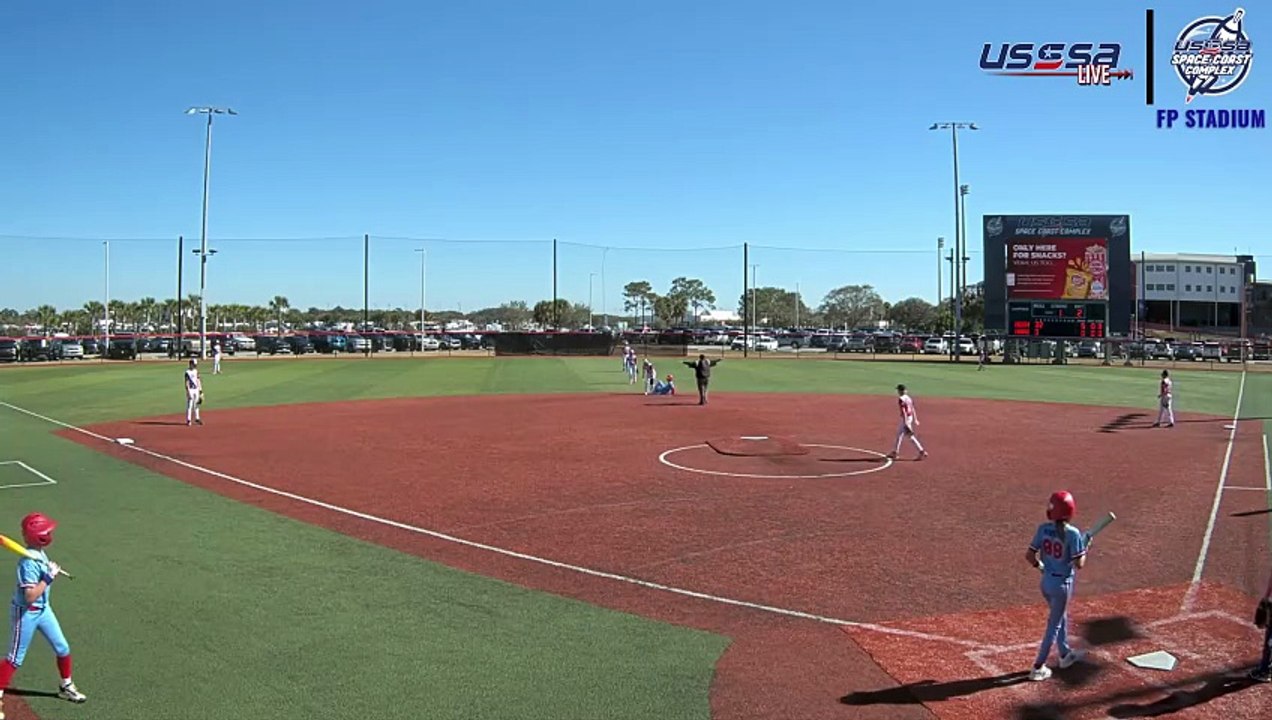 Team Orlando 12u Red VS PBG Storm - Sat, Feb 7, 2026 1:29 PM to Sat, 2:57 PM