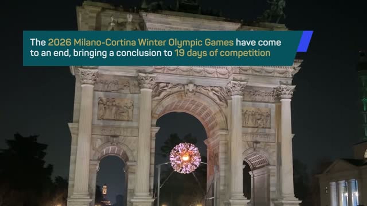 2026 Winter Olympics come to an end as flame extinguished in closing ceremony
