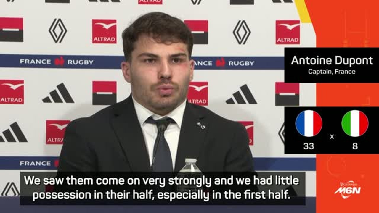 Dupont credits 'flashes of brilliance' for France win