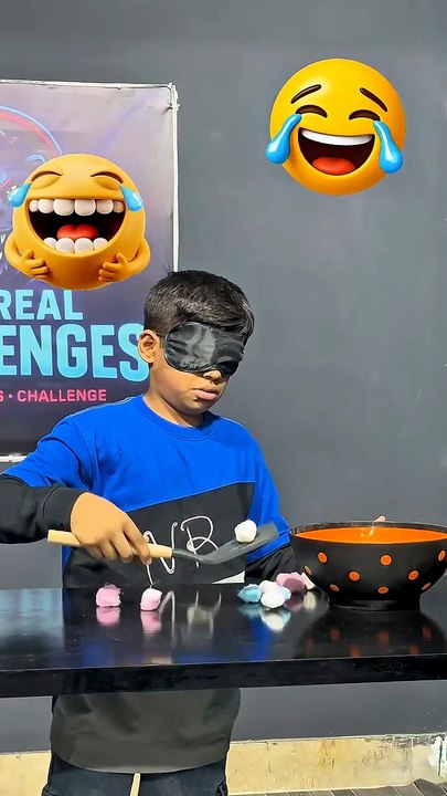 Blindfold funny video