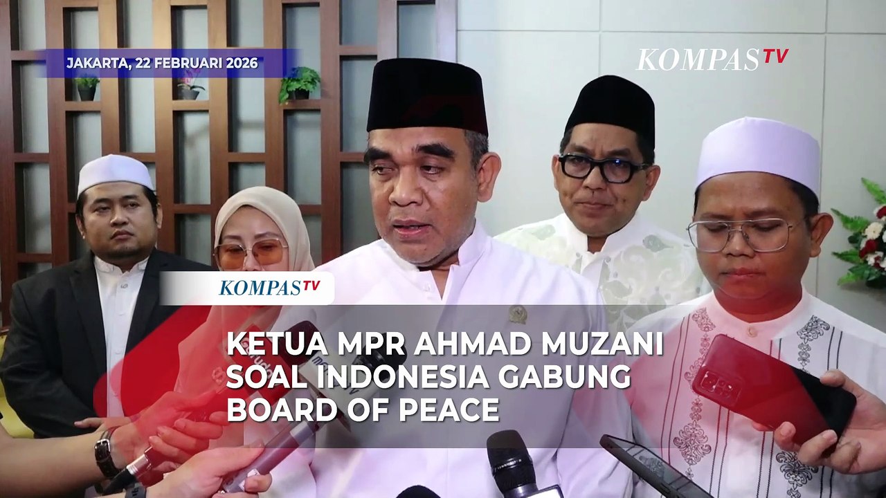 Muzani Nilai Indonesia Gabung Board of Peace Langkah Konkret Dukung Kemerdekaan Palestina