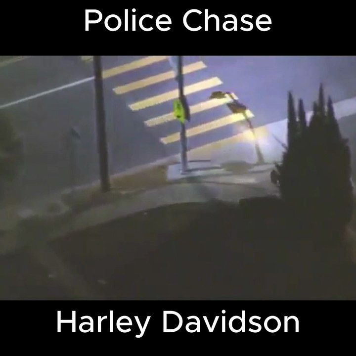 harley Davidson Midnight Police Chase