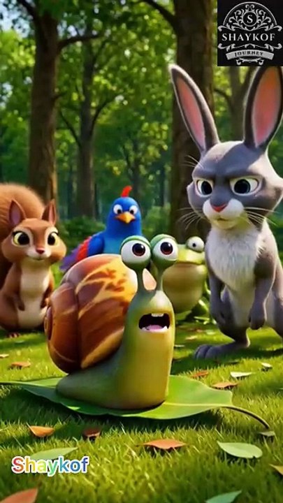 The Snail Who Wanted to Race 🐌🏁 | Slow and Steady Wins the Race | Kids Cartoon Story