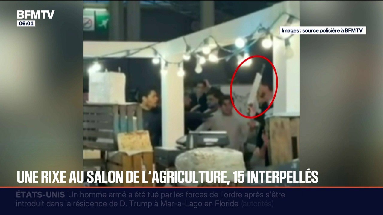 15 personnes interpellées, un gendarme et un policier blessés... Ce que l'on sait de la rixe au Salon de l'agriculture