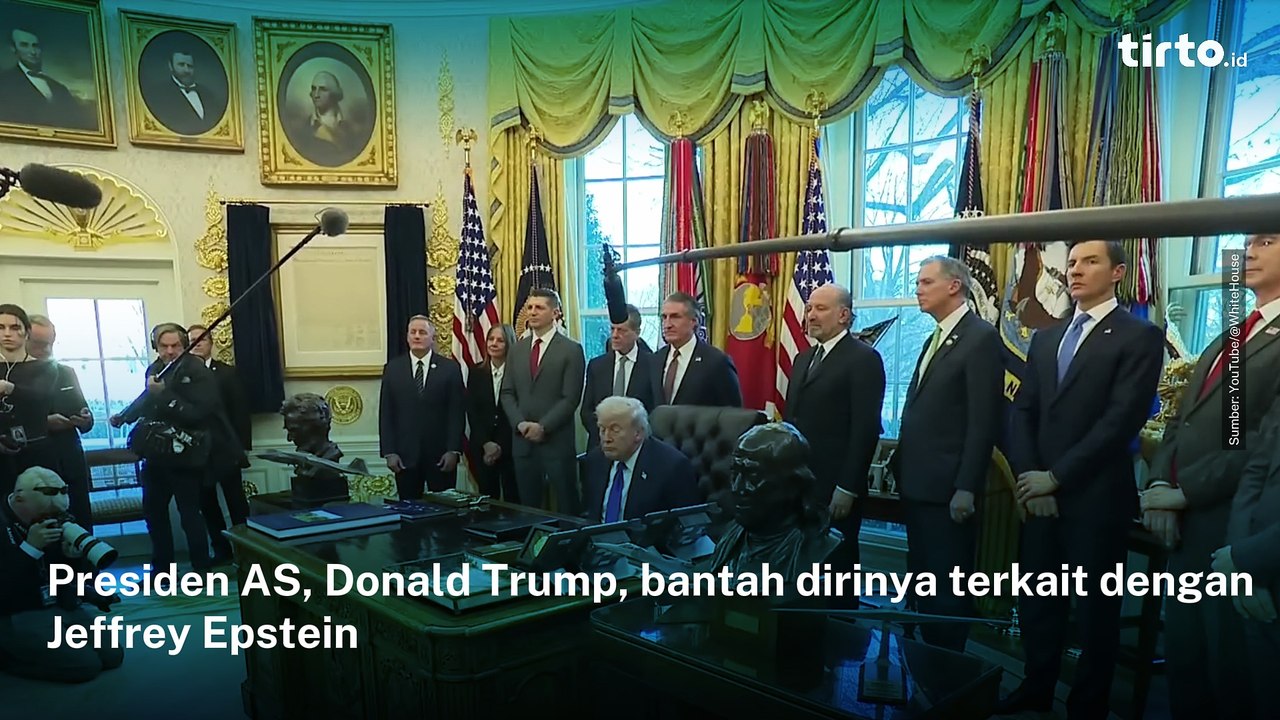 Trump Responds to Epstein Allegations: From Grammy Jokes to Accusations of Democratic Conspiracy | Tirto Recap