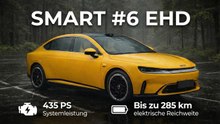 Smart #6 EHD zeigt sich erstmals als Flaggschiff