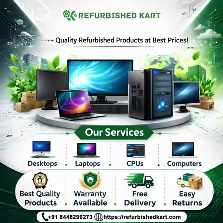 Affordable Refurbished Computers Online | Laptops & Desktops in India – refurbishedKart