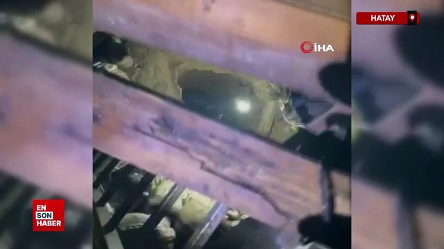 Hatay'da define hevesiyle 40 metrelik kuyuyu evinin bahçesine 2 yılda kazdı