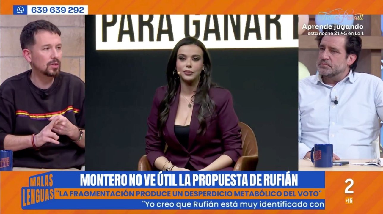 ¡El club del esperpento! Pablo Iglesias propone a Sarah Santaolalla como líder única de la izquierda para derrotar a Ayuso en Madrid