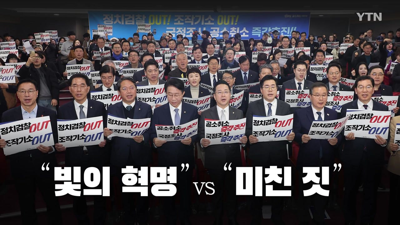 "빛의 혁명" vs "미친 짓" [앵커리포트] / YTN