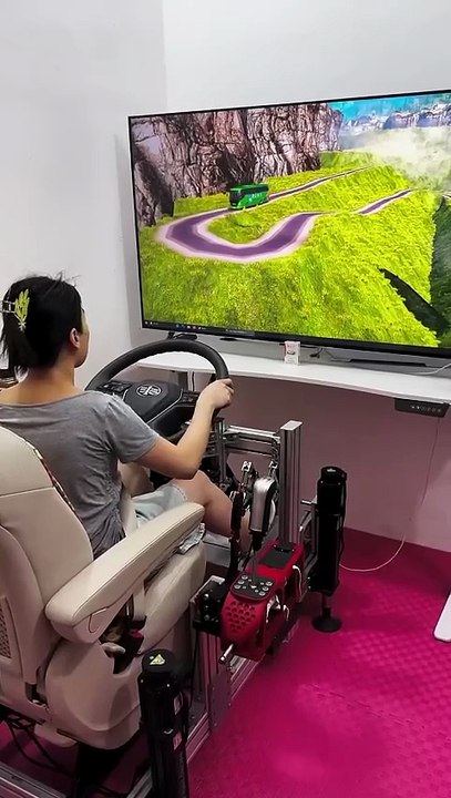 euro truck ets2 logitec g29 #youtube #gameplay