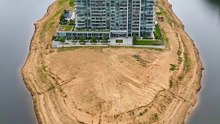 Water Park and 30 Floors Condominium
