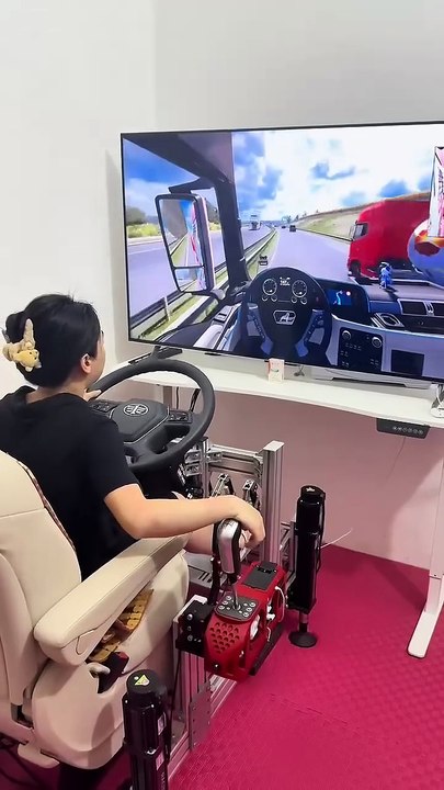 euro truck ets2 logitec g29 #youtube #gameplay