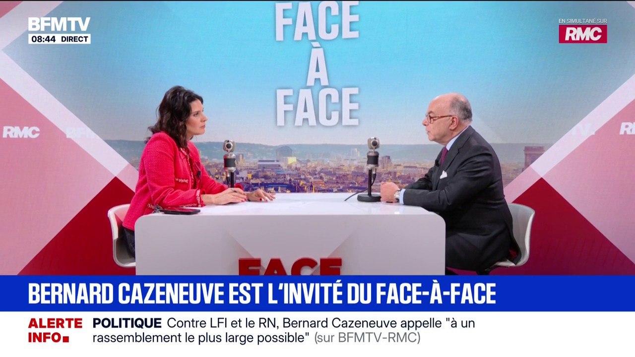 "Du pôle social-démocrate jusqu'aux franges de l'actuelle majorité": Bernard Cazeneuve prône un rassemblement du centre et de la gauche pour la présidentielle