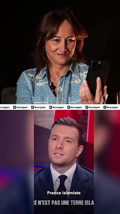 Ségolène Royal réagit aux propos de Jordan Bardella. | LE CRAYON