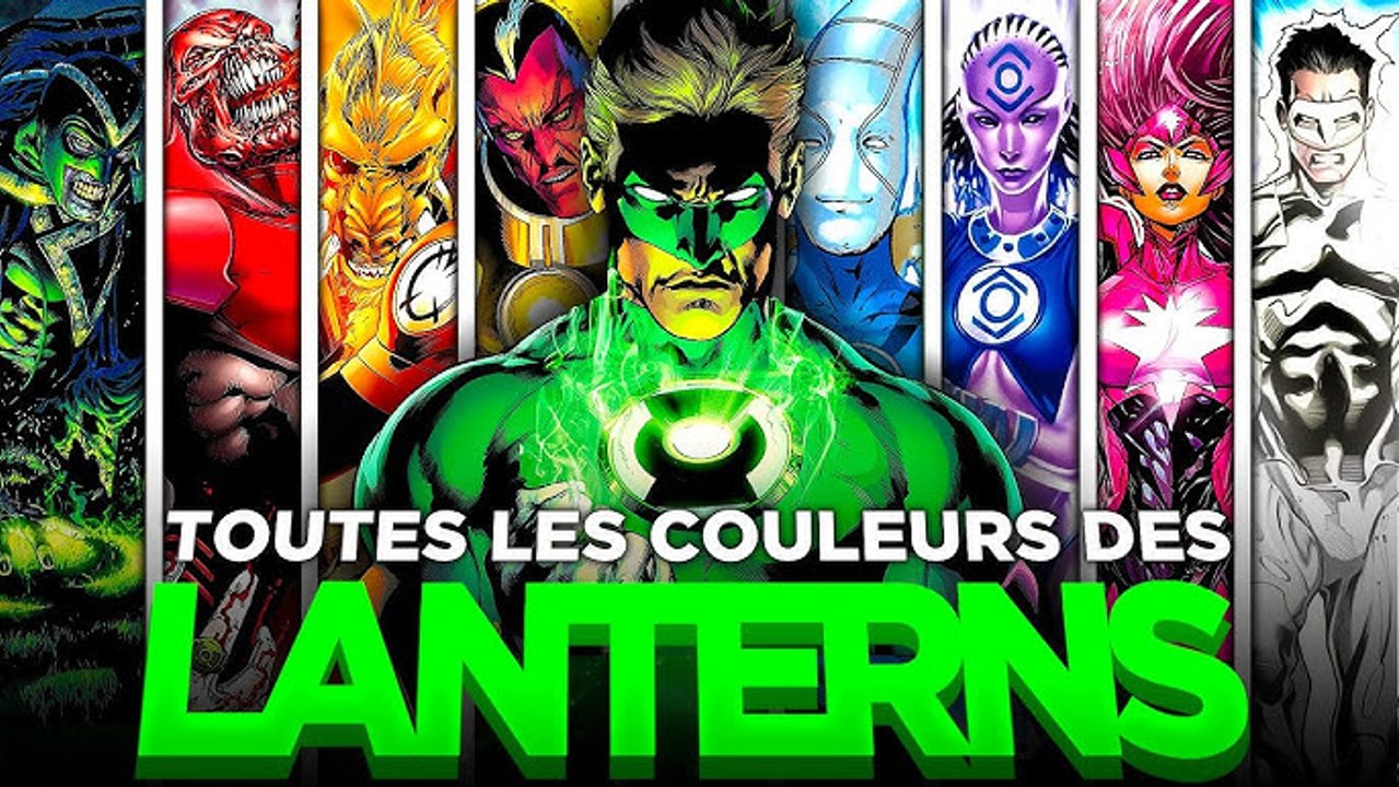 TOUTES les COULEURS des LANTERNS EXPLIQUÉES ! (vous ne les connaissez pas toutes)