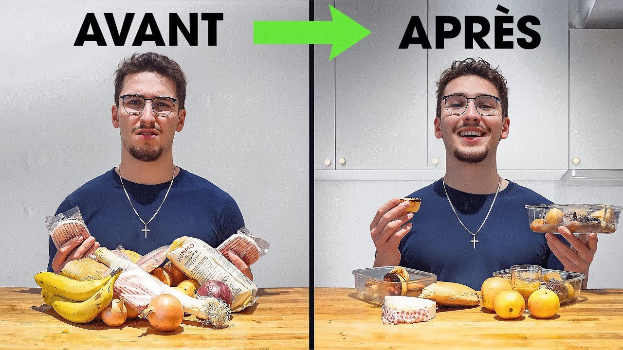Comment BIEN manger quand on n'a PAS d'argent ?