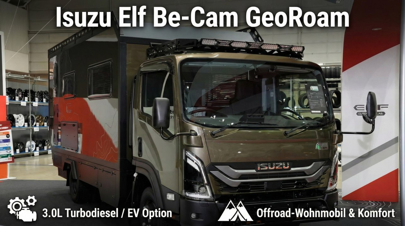 2026 Isuzu Elf Be-Cam GeoRoam: Abenteuer neu gedacht