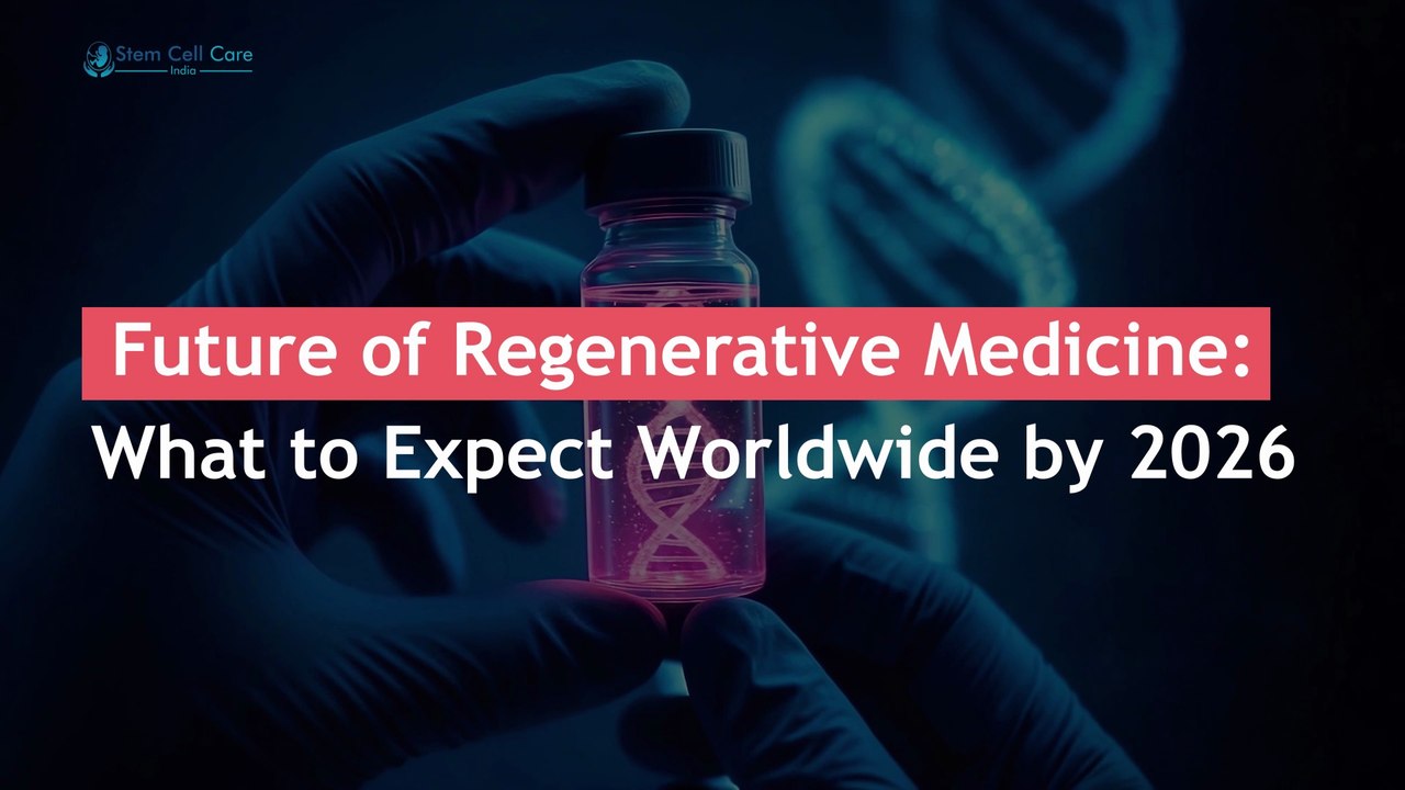 Future of Regenerative Medicine: What to Expect Worldwide by 2026 | Global Advances in Stem Cells |