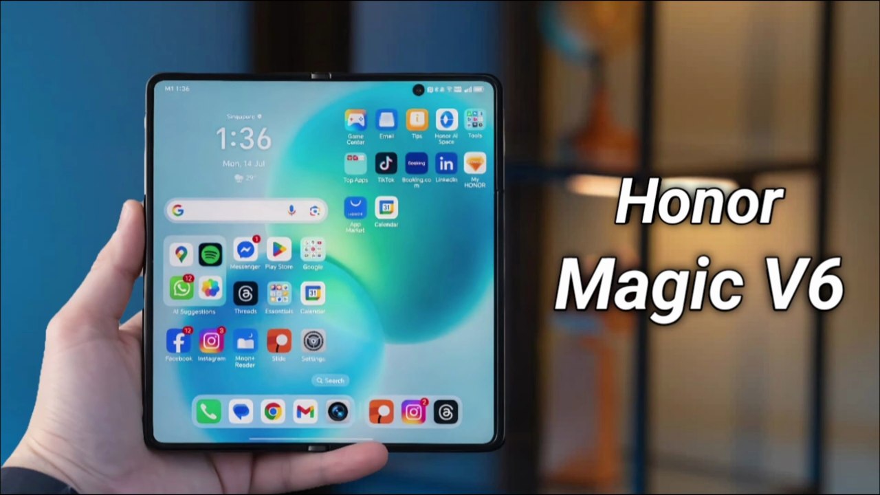 Honor Magic V6 foldable - The real king is loading.