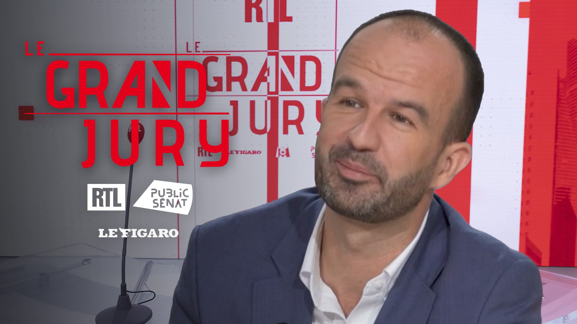 Manuel Bompard, invité du Grand Jury