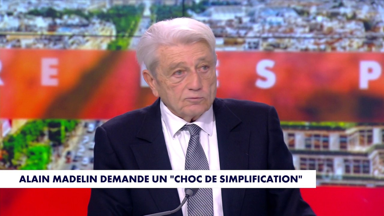 Alain Madelin : «Il faudrait s'aligner sur les meilleures pratiques»