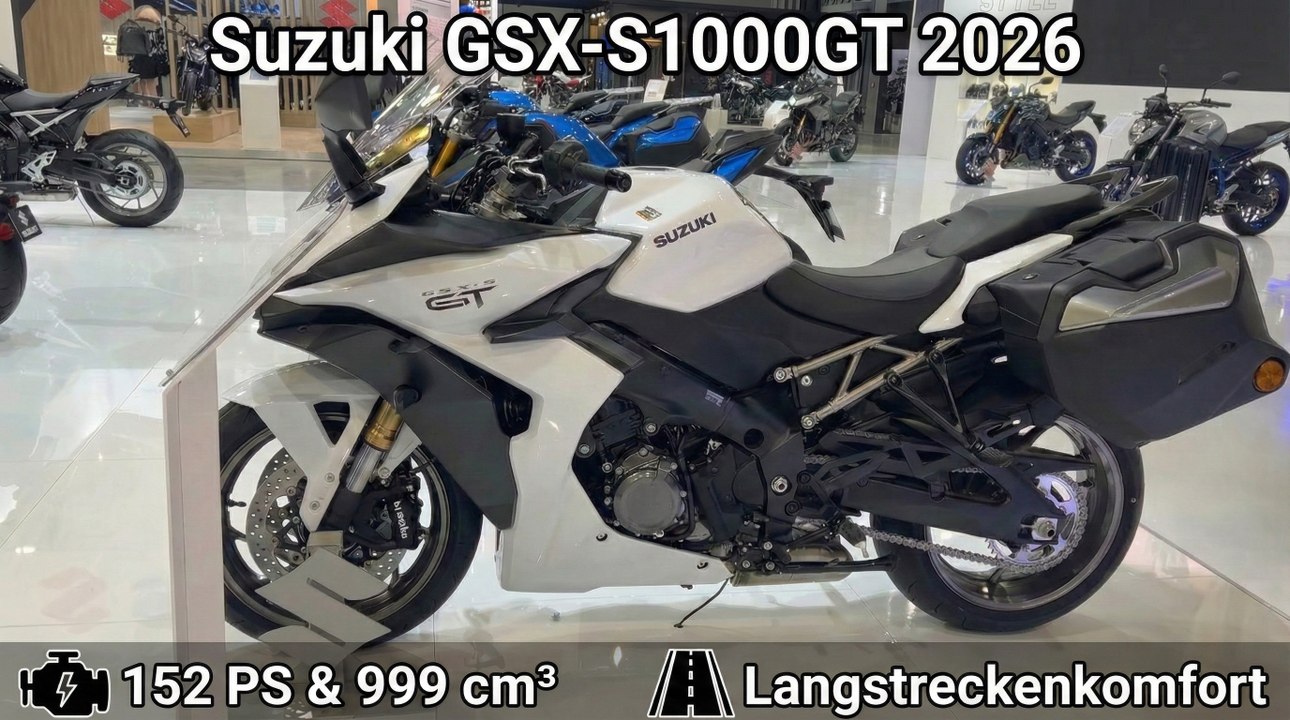 2026 Suzuki GSX-S1000GT – Grand Touring neu definiert