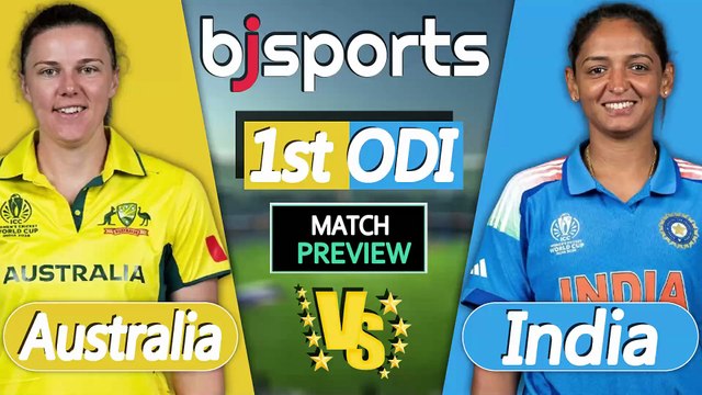 India Women vs Australia Women 2026 | IND-W vs AUS-W 1st ODI Match Preview |